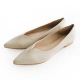 アイボリー(スムース) | Vカット デザインパンプス レディース | AmiAmi