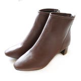 ダークブラウン(スムース) | ストレッチ ショートブーツ レディース | AmiAmi
