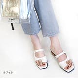 ローヒール サムリング サンダル レディース | AmiAmi | 詳細画像9
