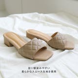 キルティング ミュール サンダル レディース | AmiAmi | 詳細画像5