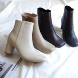 円柱ヒール ショートブーツ レディース | AmiAmi | 詳細画像7