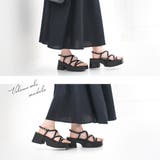 厚底 ストラップ サンダル レディース | AmiAmi | 詳細画像5
