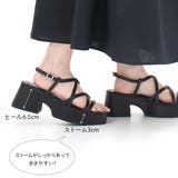 厚底 ストラップ サンダル レディース | AmiAmi | 詳細画像12