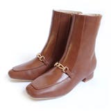 キャメル | ビット ショートブーツ レディース | AmiAmi