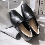 甲深 スクエアトゥ ローファー レディース | AmiAmi | 詳細画像18 