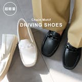 チェーンモチーフ やわらか ドライビングシューズ レディース | AmiAmi | 詳細画像1
