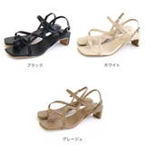 スクエアトゥ サムリング サンダル レディース | AmiAmi | 詳細画像2 