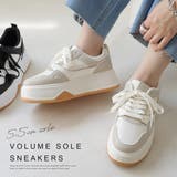 厚底 ローカット スニーカー レディース | AmiAmi | 詳細画像1 