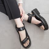 厚底 レザー調 スポーツサンダル レディース | AmiAmi | 詳細画像12 