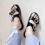 厚底 ビジュー サンダル レディース | AmiAmi | 詳細画像10 