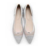 シルバーグリッター(チュール) | 1センチヒール 走れる パンプス レディース | AmiAmi