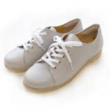 グレー | 日本製 レースアップシューズ レディース | AmiAmi