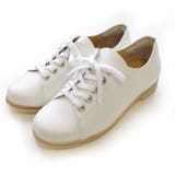 ホワイト | 日本製 レースアップシューズ レディース | AmiAmi
