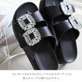 厚底 ビジュー サンダル レディース | AmiAmi | 詳細画像7 