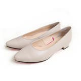 トープ(ヌメ) | 日本製 ローヒール パンプス レディース | AmiAmi