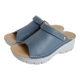 ライトブルー | ウェッジソール サボ サンダル レディース | AmiAmi