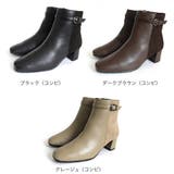 本革 ショートブーツ レディース | AmiAmi | 詳細画像2