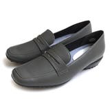 グレー | 日本製 本革 ローファー レディース | AmiAmi