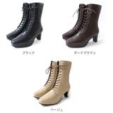 本革 レースアップ ブーツ レディース | AmiAmi | 詳細画像2