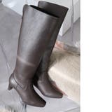 プレートヒール ロングブーツ レディース | AmiAmi | 詳細画像6 