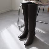 プレートヒール ロングブーツ レディース | AmiAmi | 詳細画像14 