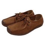 ブラウン(606005S) | 本革 モカシン ドライビングシューズ レディース | AmiAmi