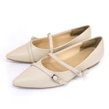 エクリュ(スムース) | メリージェーン フラット パンプス レディース | AmiAmi