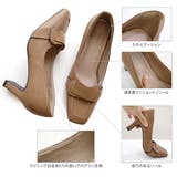 スクエアトゥ プレートヒール パンプス レディース | AmiAmi | 詳細画像7 