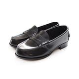 黒 | 本革 ローファー レディース | AmiAmi