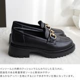 厚底 トラックソール ローファー レディース | AmiAmi | 詳細画像4