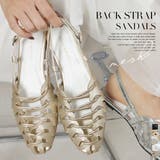 メッシュ フラット サンダル レディース | AmiAmi | 詳細画像1 