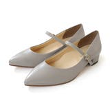 ライトグレー | ローヒール ストラップ パンプス レディース | AmiAmi