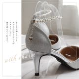 ラメ ストラップ ハイヒール パンプス レディース | AmiAmi | 詳細画像5