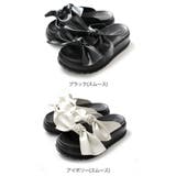 厚底 リボン サンダル レディース | AmiAmi | 詳細画像2 