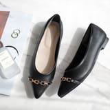 チェーン フラット パンプス レディース | AmiAmi | 詳細画像14 