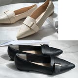 ポインテッドトゥ フラット パンプス レディース | AmiAmi | 詳細画像19