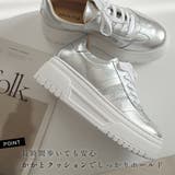 日本製 本革 厚底スニーカー レディース | AmiAmi | 詳細画像11 