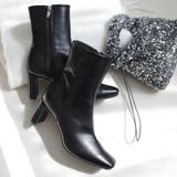 プレートヒール ショートブーツ レディース | AmiAmi | 詳細画像12 