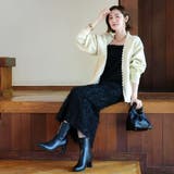 プレートヒール ショートブーツ レディース | AmiAmi | 詳細画像16 