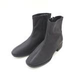 ブラック | ストレッチ ショートブーツ レディース | AmiAmi