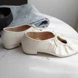 ギャザー リボン フラットシューズ レディース | AmiAmi | 詳細画像16 