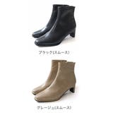 プレートヒール ショートブーツ レディース | AmiAmi | 詳細画像2 