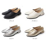 Vカット ローヒール パンプス レディース | AmiAmi | 詳細画像2 