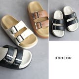 厚底 ダブルベルト サンダル レディース | AmiAmi | 詳細画像16 