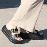 厚底 ダブルベルト サンダル レディース | AmiAmi | 詳細画像15 