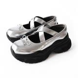 シルバー | 厚底 バレリーナ スニーカー レディース | AmiAmi