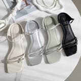 ローヒール ストラップ サンダル レディース | AmiAmi | 詳細画像15 