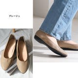 アーモンドトゥ ローヒール パンプス レディース | AmiAmi | 詳細画像17 