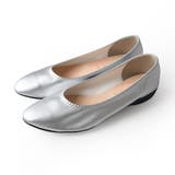 シルバー | アーモンドトゥ ローヒール パンプス レディース | AmiAmi