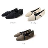 クロス ストラップ フラット パンプス レディース | AmiAmi | 詳細画像2